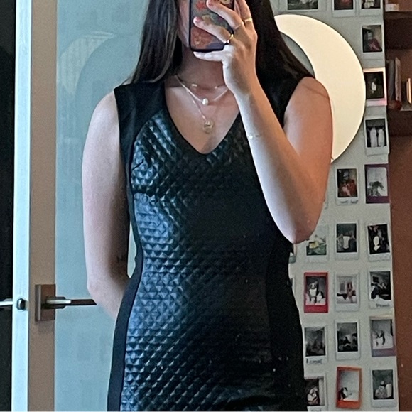 BLACK MINI DRESS - Picture 2 of 2